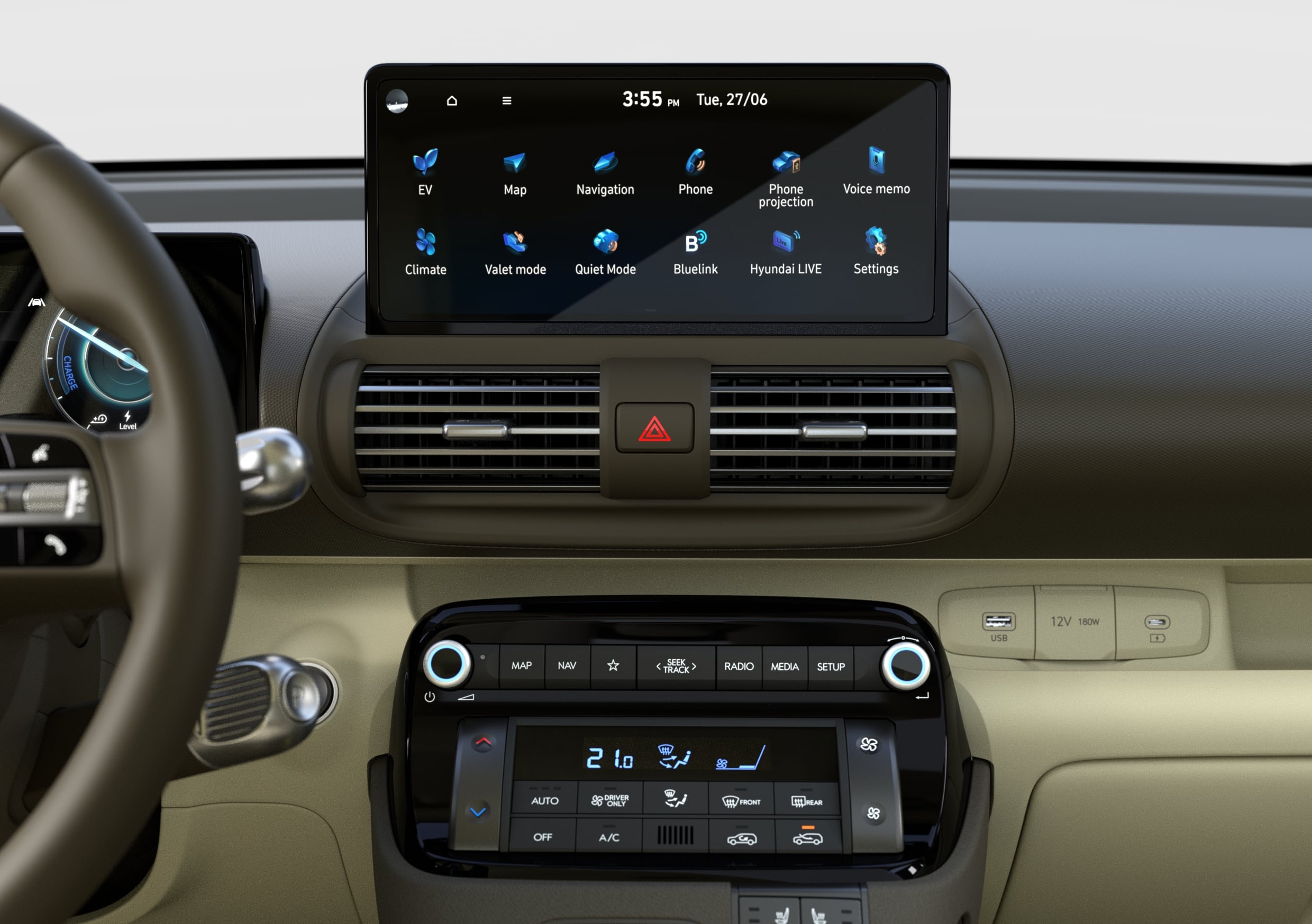 10,25" središnji touchscreen kao standard.